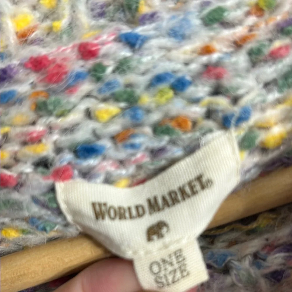 World market one size Multicolor Knit Women's Sweater - Picture 10 of 16